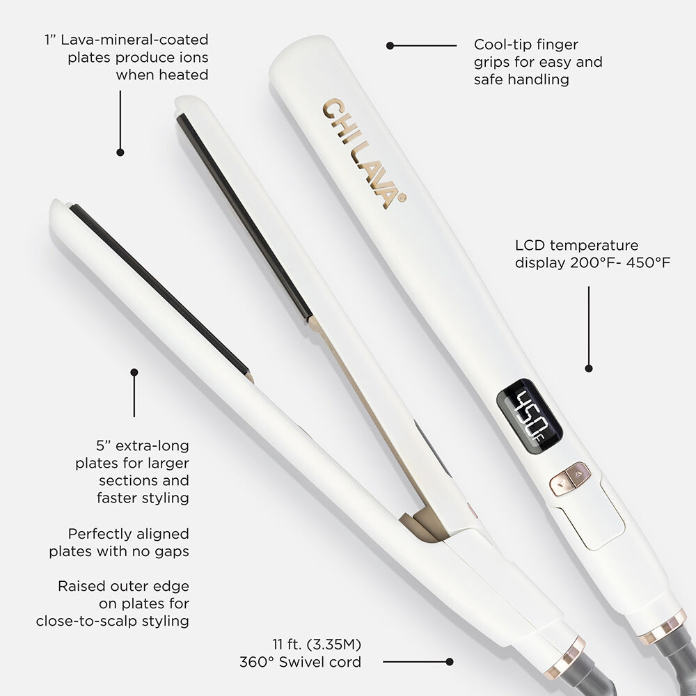 Lava 1 Inch Hairstyling Iron | CHI Haircare